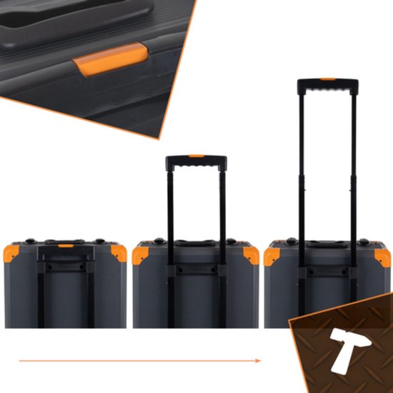 Bigstren Complete 1000-delige gereedschapsset in aluminium trolleykoffer voor elke klus thuis en in de werkplaats