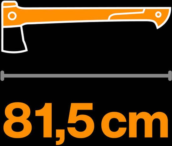Fiskars X-serie X32 Kloofbijl - Handbijl - Bijl - Hakbijl voor Hout - L