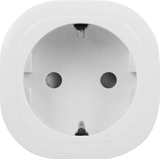 Schakelaar met afstandsbediening - Stopcontact 2x Schuko max. afstand 30 meter - Schakelset voor binnen max. 3000 Watt - Wit