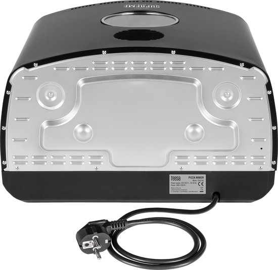 Teesa SUPREME ELITE - Pizzaoven - LED Display - 2200W - 450°C - Keramische Steen