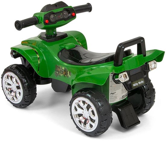Milly Mally Quad Monster Junior 58 X 41,5 Cm Aluminium Groen