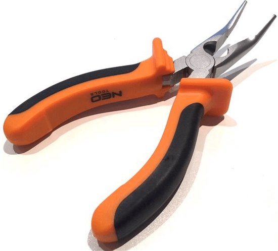 NEO 01-015 Punttang 160mm Gebogen
