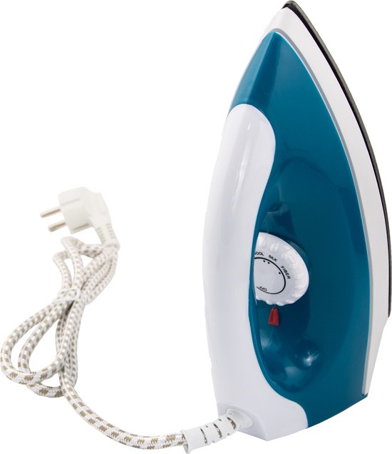 Esperanza TRAVEL IRON SMOOTHER Droogstrijken Antikleefstrijkzool 1200 W Blauw, Wit