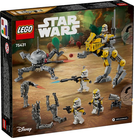 LEGO Star Wars 327th Star Corps Clone Troopers Battle Pack Bouwpakket voor Kinderen - 75431