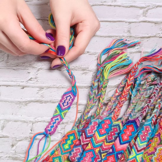 Ruhhy Borduurset 50 Kleuren – Floss Katoengaren voor Handwerk