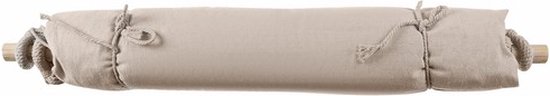 Ruhhy Beige Braziliaanse hangstoel met kussens - perfect voor tuin