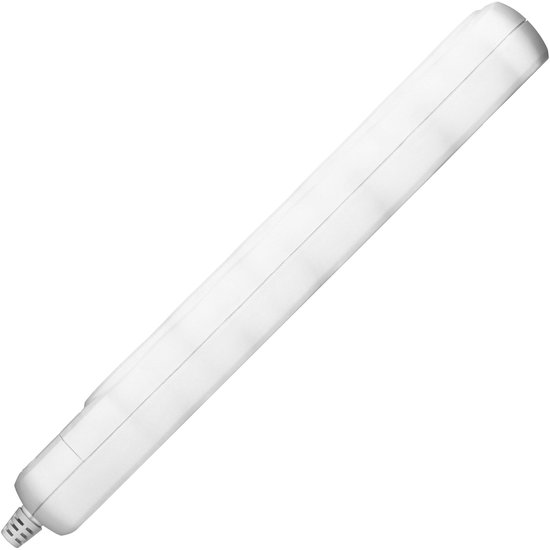 Bureau stekkerdoos - Verdeelstekker 6 voudig - Verdeeldoos horizontaal - Stekkerblok zonder snoer/kabel - Wit
