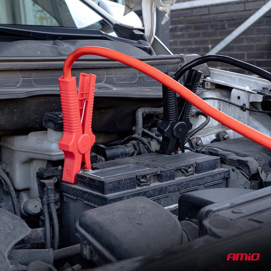 Booster Cables 220A 3m TÜV – Professionele Startkabels voor 12V Benzine Voertuigen