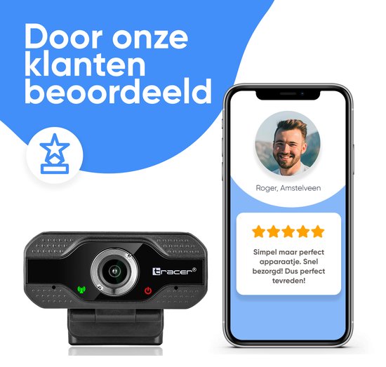 Webcam - Voor pc - Met Microfoon - Full HD