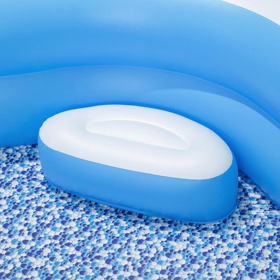 Bestway Zwembad Splashview 270x198x51 cm blauw en wit