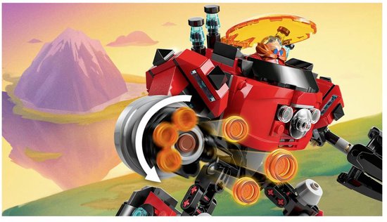 LEGO® Sonic the Hedgehog™ Knuckles vs. Dr. Eggman Egg Crusher Mecha - 77005