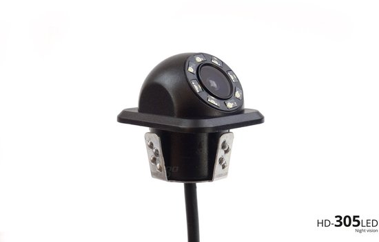 AMiO Parkeerhulpsysteem TFT01 43 met HD-305-LED 4 sensoren zwart Truck