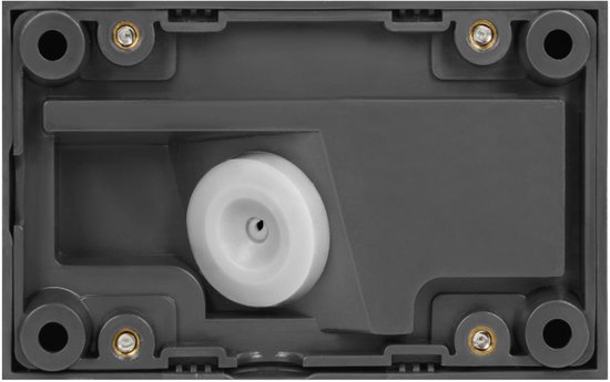 Adviti ENYE LED 1.5W - Industriële LED wandlamp - IP65 - IK08 - 4000K - 60 lm - 1.5W/230V - Antraciet
