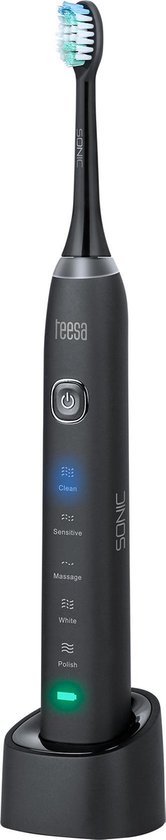 Teesa TSA8015 - Elektrische (sonische) tandenborstel SONIC BLACK, 5 standen