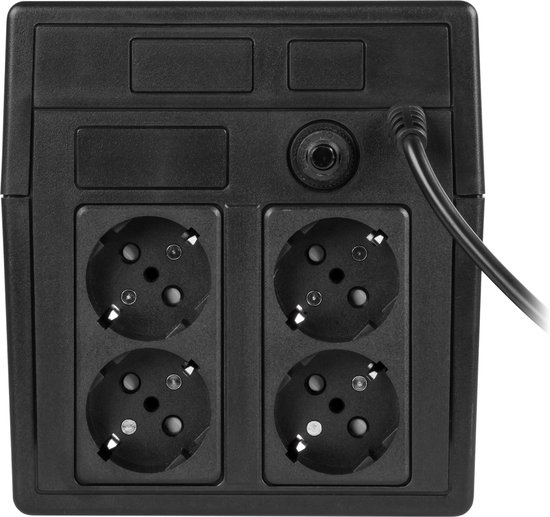 Rebel Micropower Serie - UPS Noodstroomvoorziening - 1000VA - 600W - Snelle Omschakeling