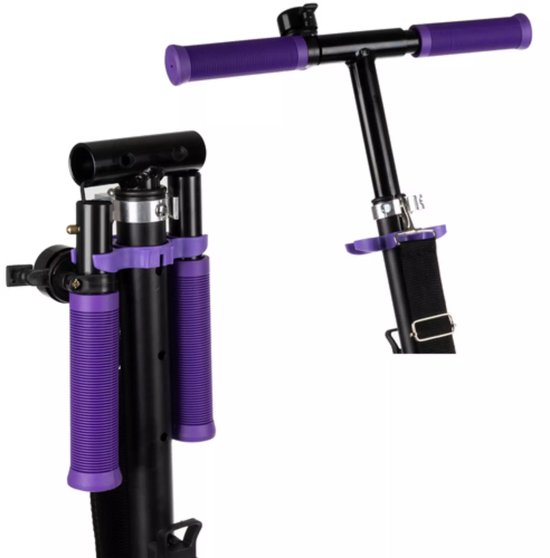 Kruzzel Spidoo Paars – Opvouwbare Stadsscooter 200mm