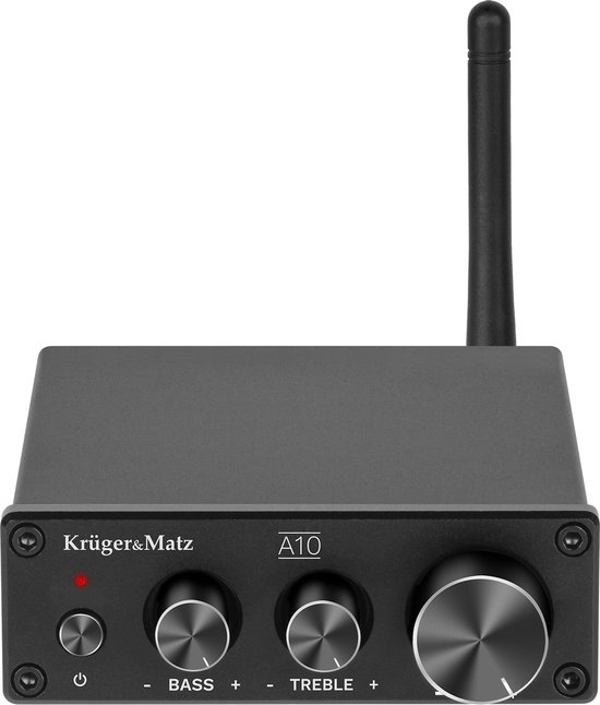 Krüger&Matz A10 - Stereo Versterker - Bluetooth 5.1 - aptX HD - 2x50W