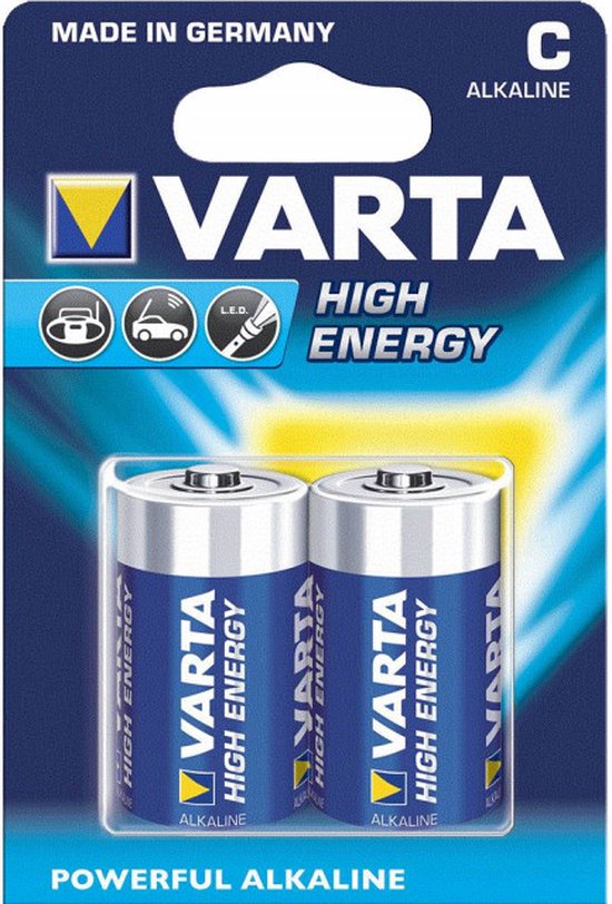Varta Longlife Extra C Wegwerpbatterij Alkaline - 2 stuks