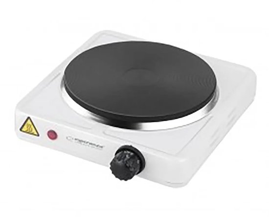 Esperanza EKH002W kookplaat Zwart, Wit Aanrecht Gesealde plaat 1 zone(s)
