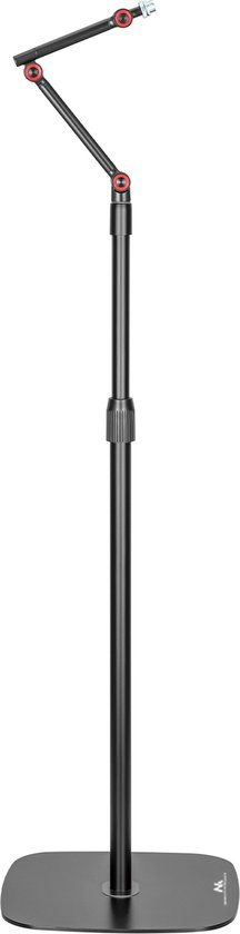 Maclean MC-337 - Microfoon Standaard - metalen microfoonstatief, hoogteverstelbaar 626-1694 mm, max. 1kg