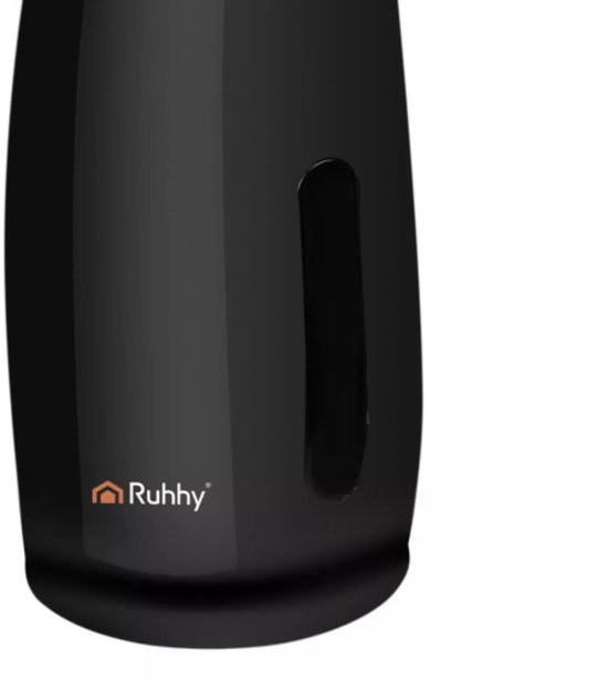 Ruhhy touchless zeepdispenser zwart – 300 ml sensorbediening