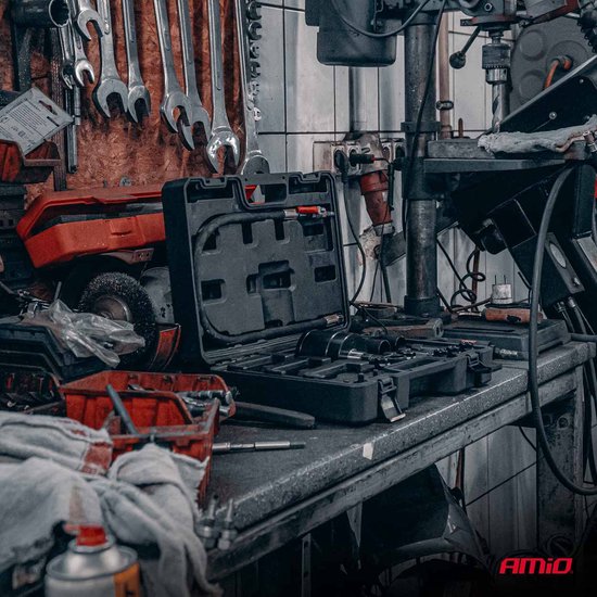 AMiO Pneumatische Injector Trekker Set 24 stuks - Professionele Diesel Injector Verwijder Tool