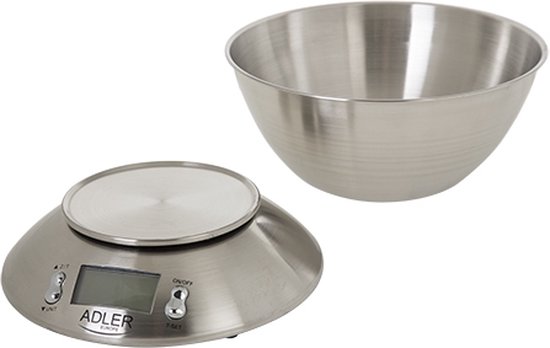 Adler AD 3134 elektronische keukenweegschaal - max 5 kg
