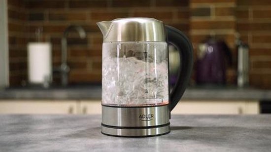Adler AD 1247 - Glazen Waterkoker met kleurverlichting 1,7 liter