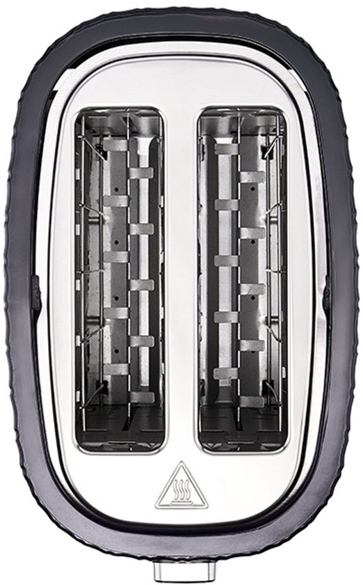 Lafe - Broodrooster - 7-traps toastregeling - max. 1080W - Zwart, Modern