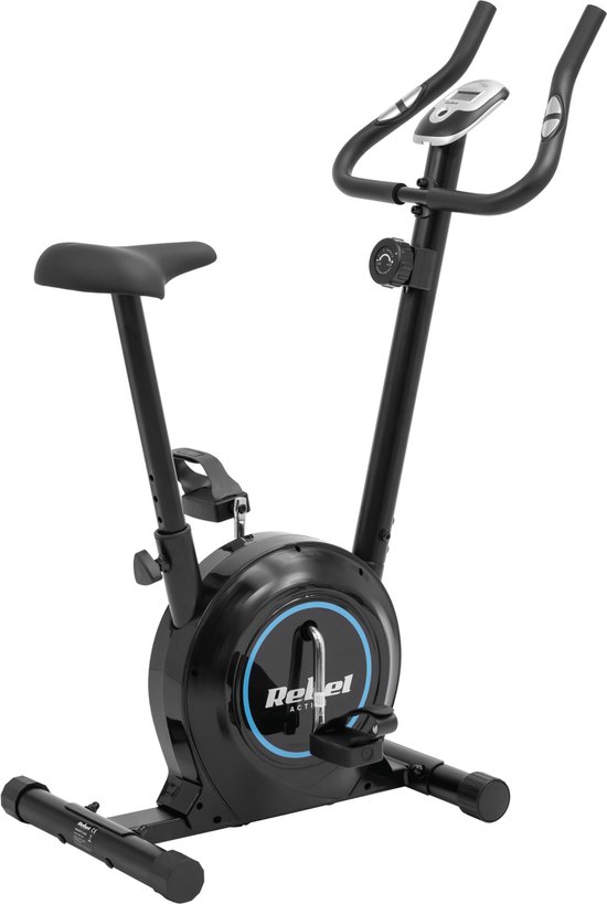 Rebel Active Hometrainer Fiets - Magnetische Hometrainer Cardio - Hartslagsensor - Fitnessapparaat