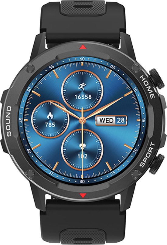 Tracer - Sporthorloge - Bluetooth 5.2 BLE, 1,39'' IPS, SMR11 HERO