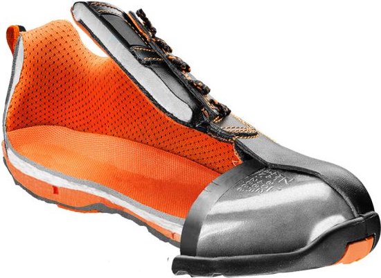 VEILIGHEIDSSCHOENEN SB, LEER, STALEN NEUS, MAAT 44