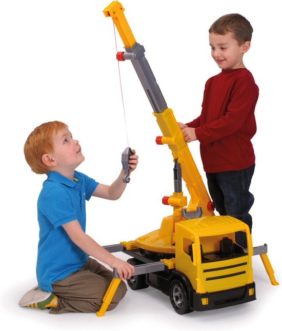 Lena GIGA TRUCKS Kraanwagen - Kraan truck van 1,15 meter - Vanaf 3 jaar