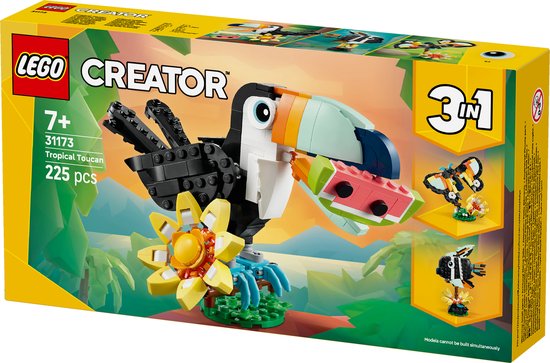 LEGO® Creator 3in1 Wilde Dieren: Tropische Toekan - 31173
