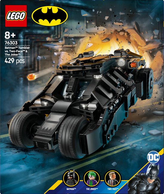 LEGO DC Batman™: Batman Tumbler vs. Two-Face™ en The Joker™ - 76303