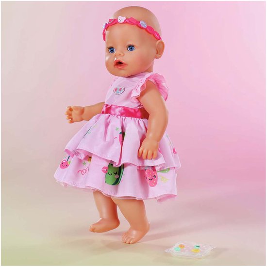 Baby Born - Jurk - 43 cm - Meisje - Roze