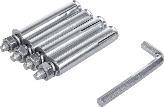 Maclean - Fiets muurbeugel - Fietsenrek - Wandmontage / Ophangsysteem - max. belasting 30kg - Zwart