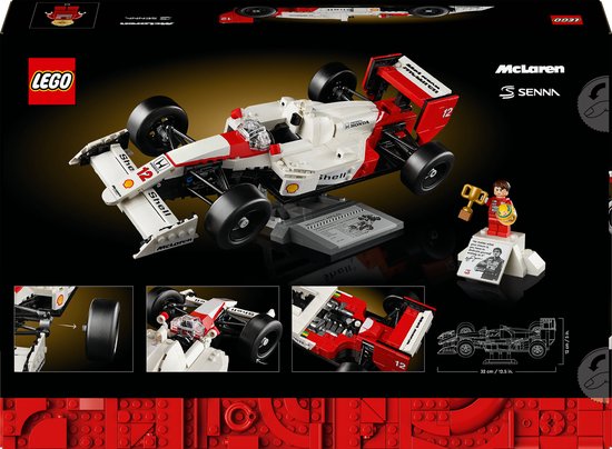LEGO Icons McLaren MP4/4 en Ayrton Senna - 10330