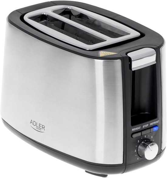 Broodrooster - 900W - RVS AD 3214 Adler