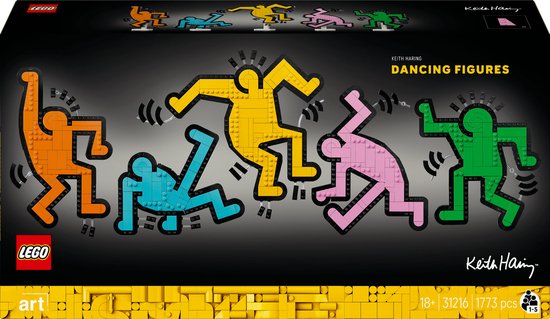 LEGO® Art Keith Haring Dansende Figuren - 31216
