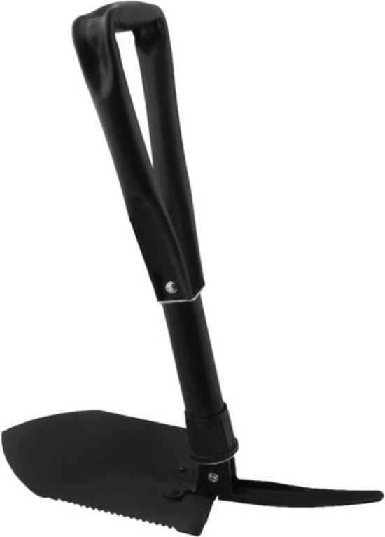 Trizand Opvouwbare Schop - 3-in-1 Gereedschap met Houweel, Schop en Zaag