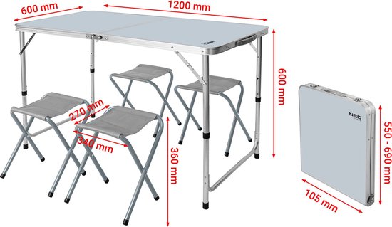 NEO tools 63-159 campingstoel