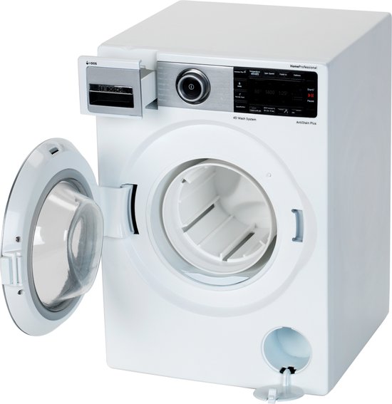 Klein Toys Bosch speelgoed wasmachine - incl. realistische functies - incl. bijpassende geluiden - wit