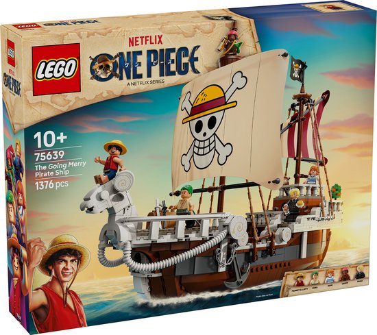 LEGO® ONE PIECE Het Piratenschip Going Merry Bouwset - 75639