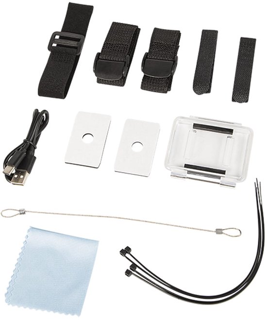 BLOW Action Camera - 5K Ultra HD - Waterdicht - Sportcamera met LCD Scherm & Accessoires