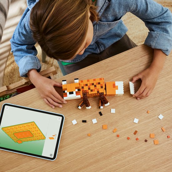 LEGO Minecraft De Vos Kinderkamer Decoratie en Dieren Speelgoed voor Kinderen - 21588