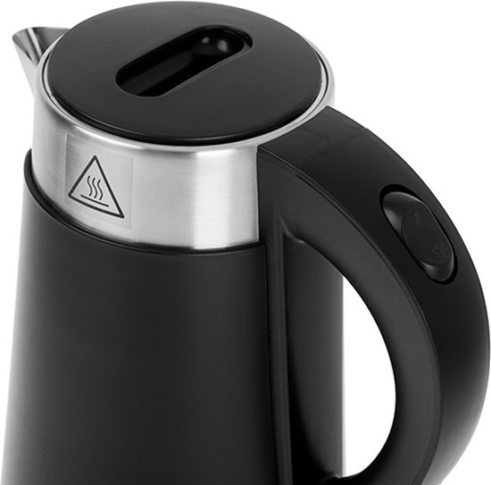 Adler AD 1372 - Zwarte elektrische waterkoker - klein formaat - 0.6 liter