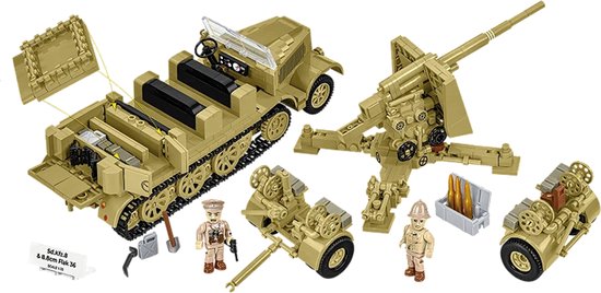COBI 3143 Sd.Kfz.8 Towing 8,8 cm Flak 36