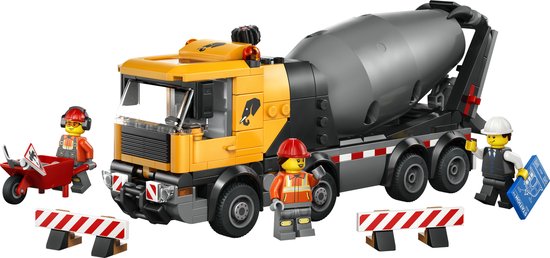 LEGO City Great Vehicles - Cementwagen - 6+ Jaar - Inclusief Figuren