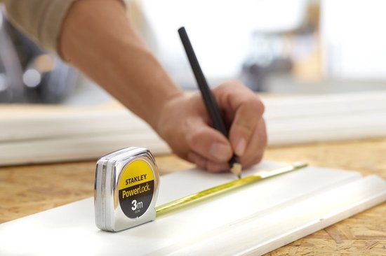 Stanley 0-33-218 PowerLock Classic Rolmaat - 3m x 12,7mm